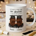 cană pentru absolvente "colege atât, prietene pe viață"