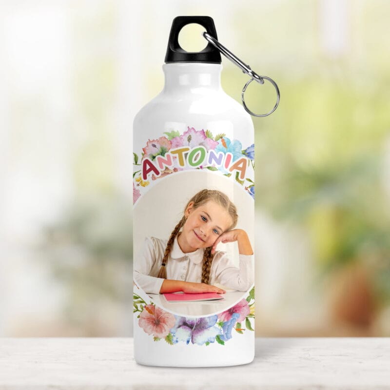 bidon de apă personalizat model fetițe