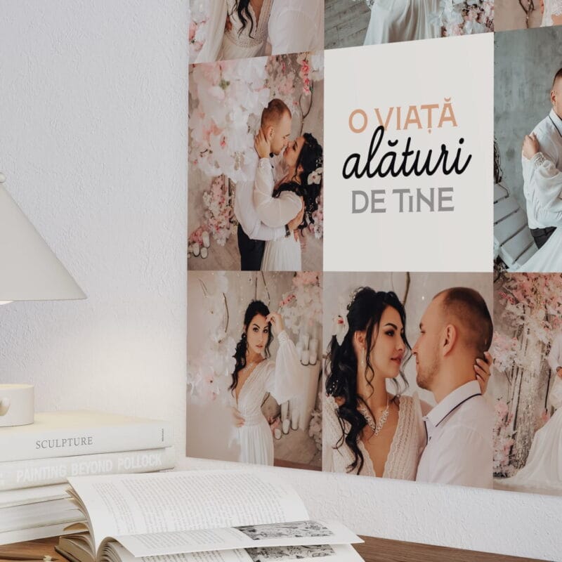 tablou canvas personalizat o viață alături de tine