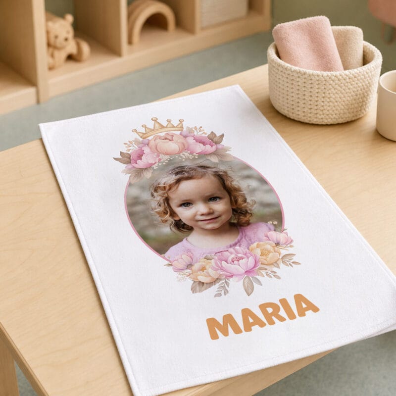 prosop de față personalizat cu poză și nume — fete