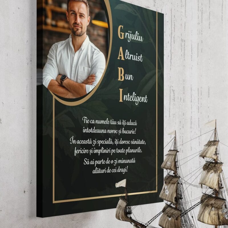 tablou canvas personalizat pentru gabi