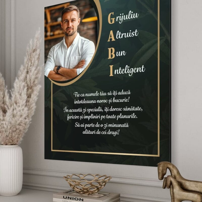 tablou canvas personalizat pentru gabi