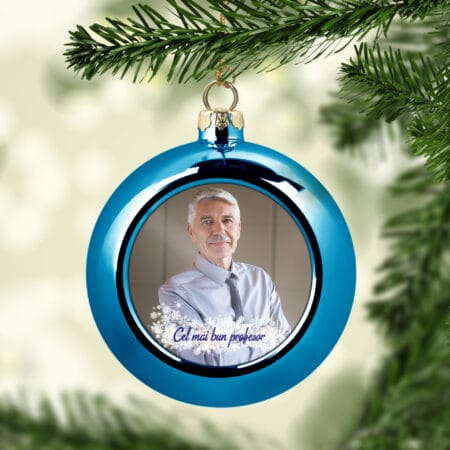 Glob Colorat Personalizat cu mesaj de la Mos Craciun (copiază)