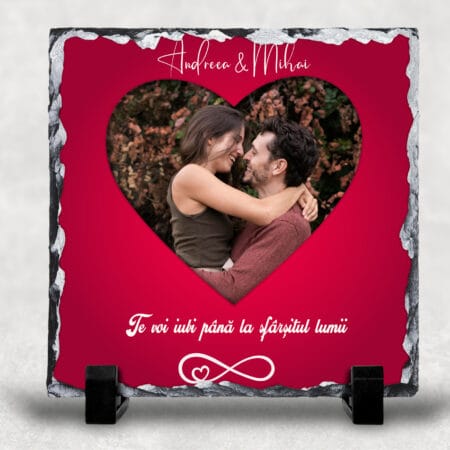 Piatră personalizată patrată pentru Ioan (copiază)