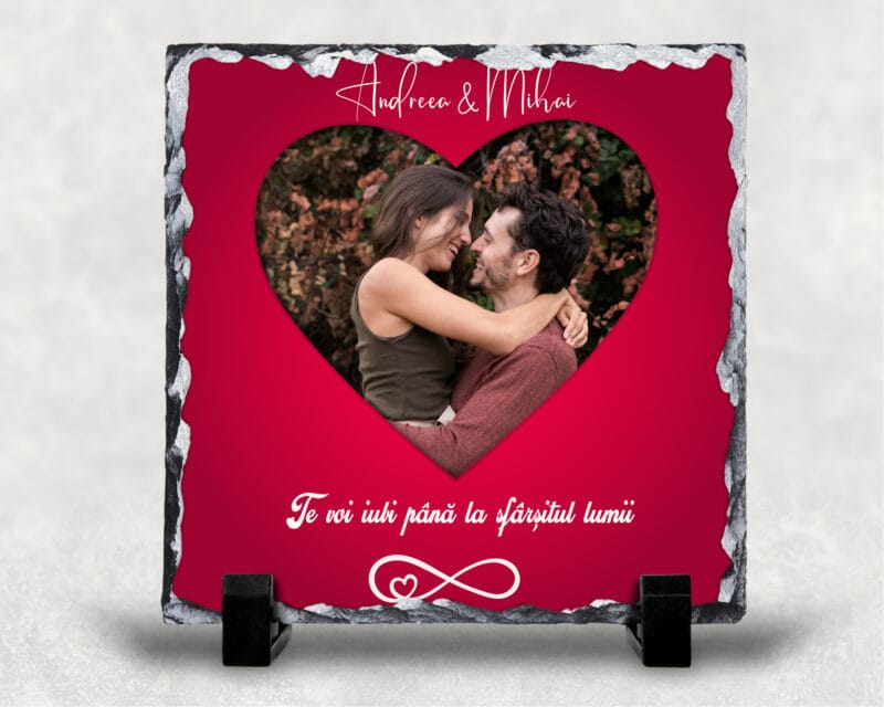 Piatră personalizată patrată pentru Ioan (copiază)