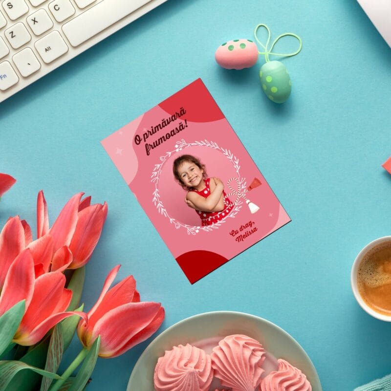 magnet personalizat martisor