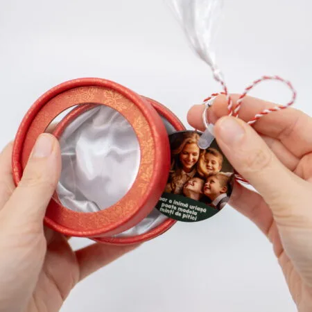 martisor personalizat cu fotografie - pentru cadru didactic