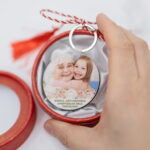 martisor personalizat cu fotografie - pentru bunica