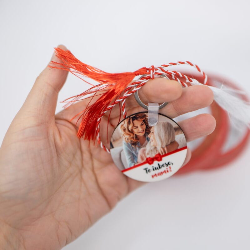 martisor personalizat cu fotografie - pentru mama