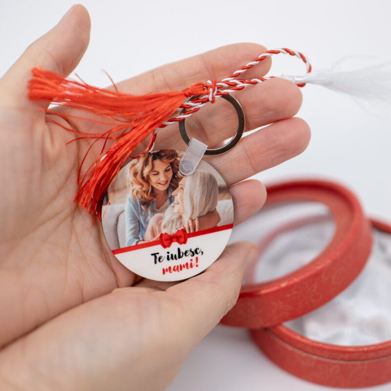 martisor personalizat cu fotografie - pentru mama