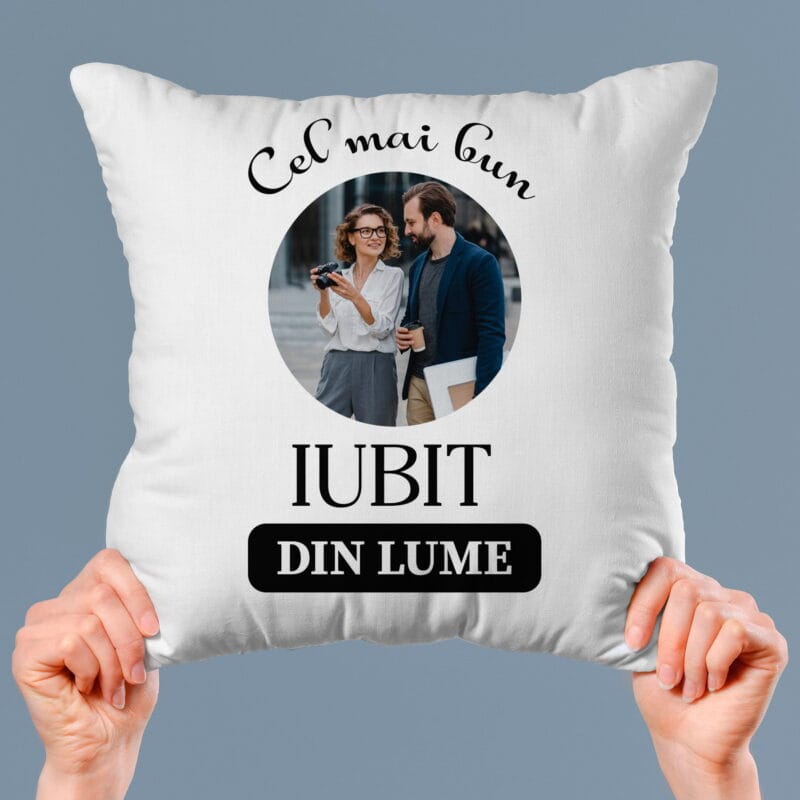 pernă personalizată cel mai bun iubit