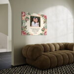 tablou canvas personalizat inima mamei