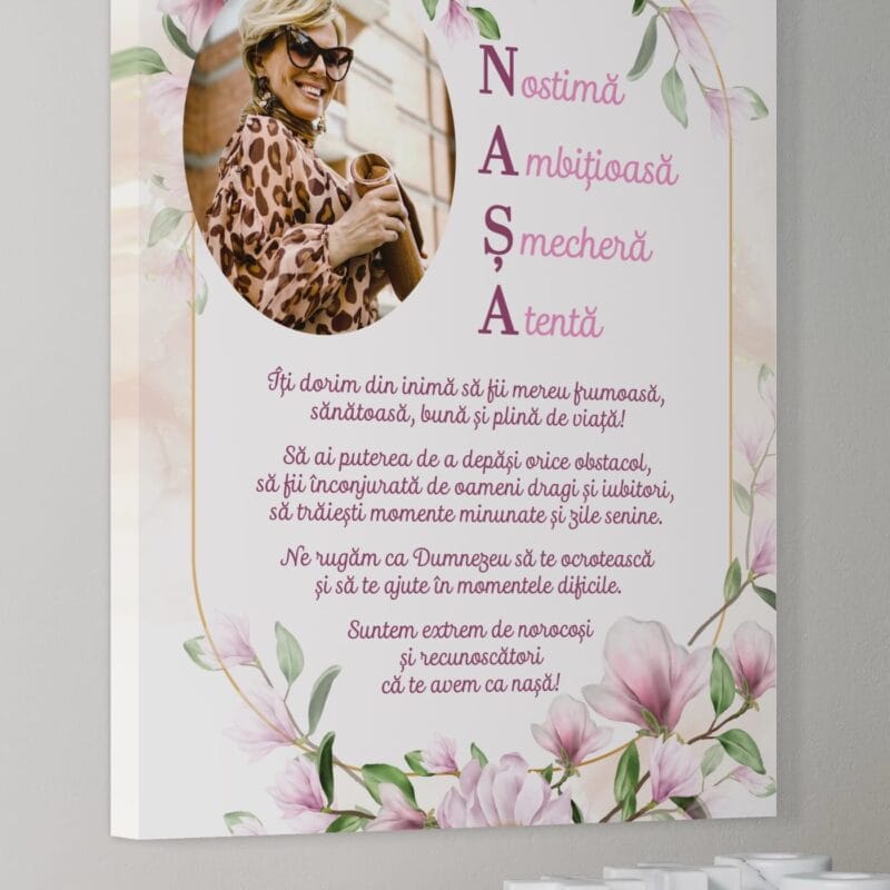 tablou canvas personalizat naȘa