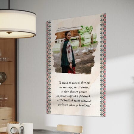 tablou canvas personalizat traditional