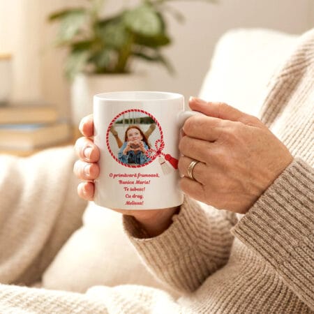 cană personalizată mărțisor