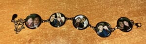 brățară personalizată cu 5 fotografii