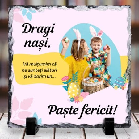 piatra personalizata pentru nași de paște