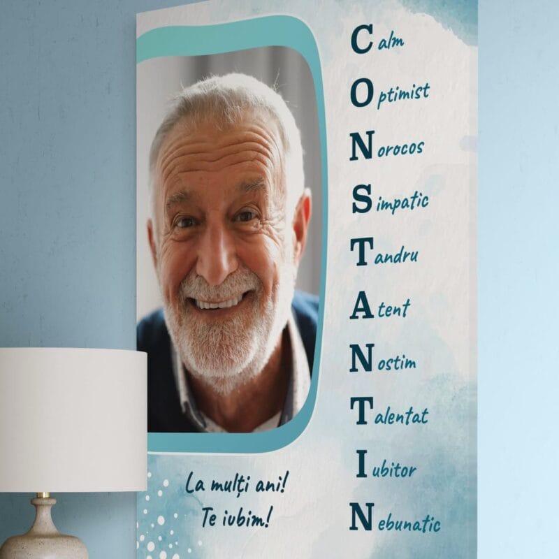 tablou canvas personalizat pentru constantin