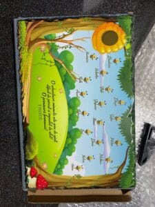 ardezie cadou educatoare / Învățătoare - grupa albinuțelor