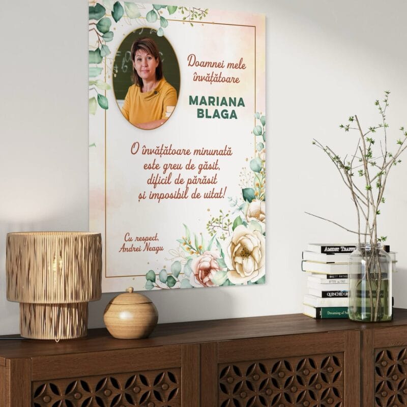 tablou canvas personalizat doamnei mele