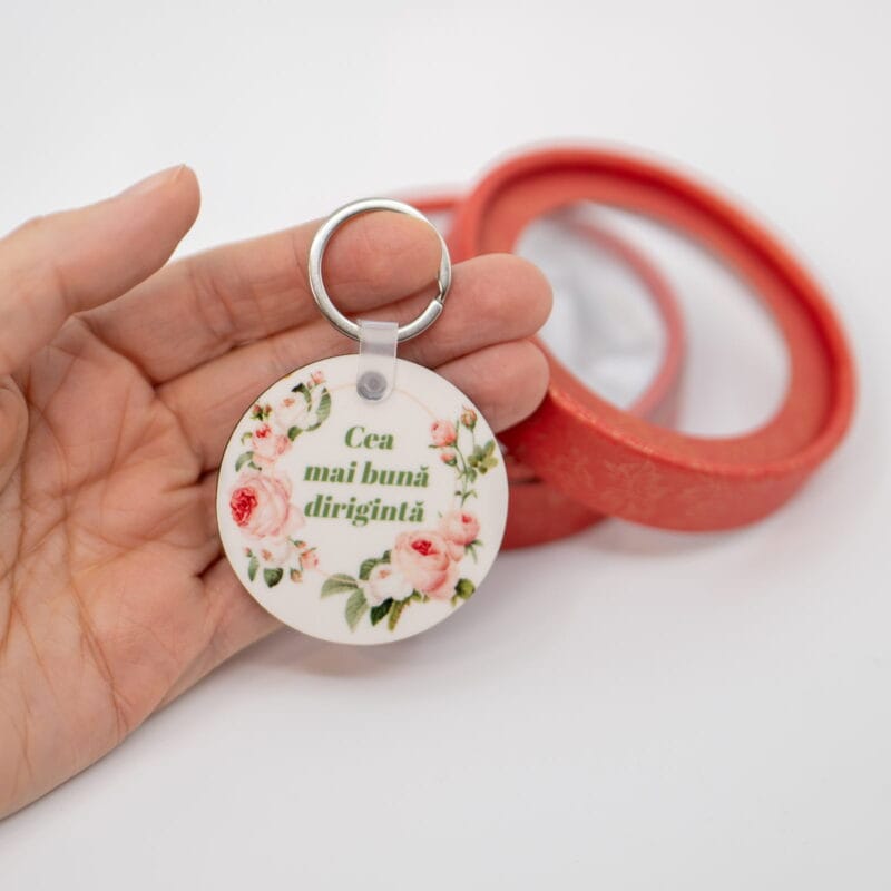 breloc cadou pentru dirigintă