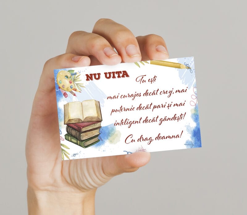 Magnet Cadou de la doamna învățătoare / educatoare