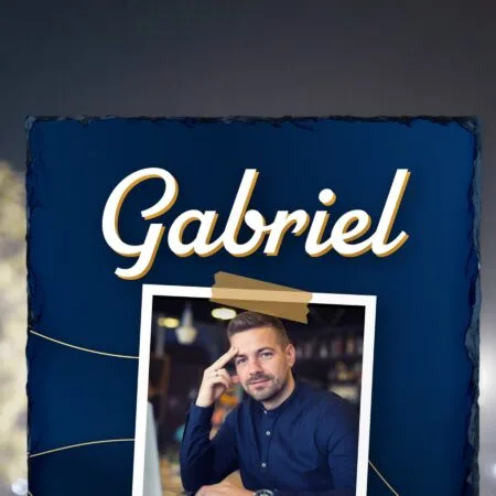 piatra personalizata despre gabriel