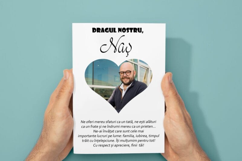 Tablou Personalizat Cadou pentru Nasu