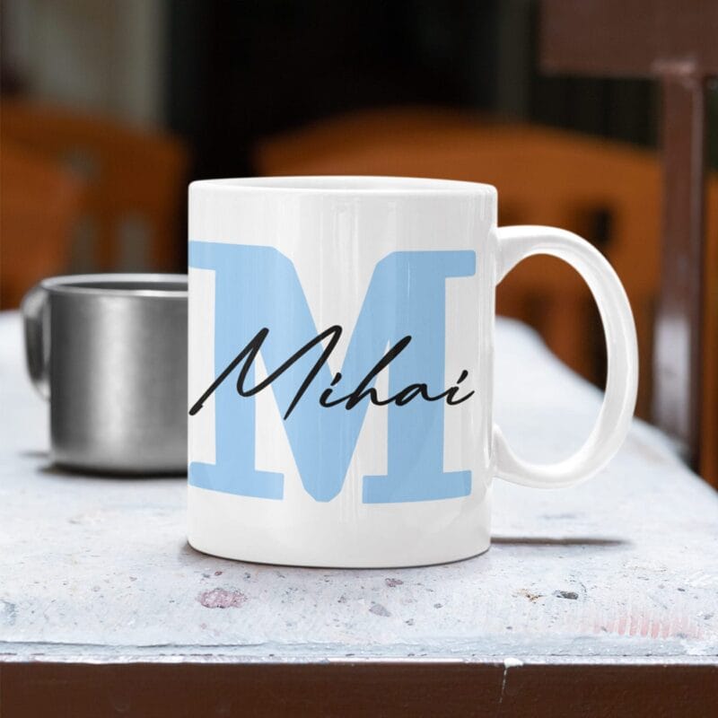 cană personalizată pentru mihai cadou onomastică