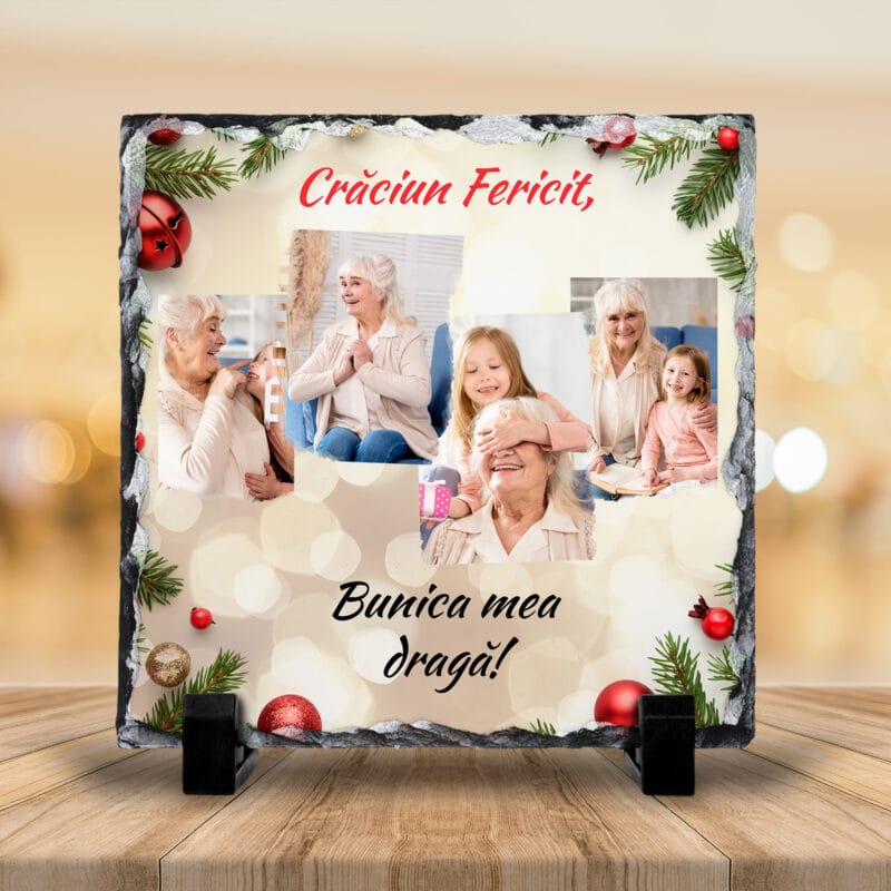 Ardezie Cadou Crăciun – Bunica mea dragă