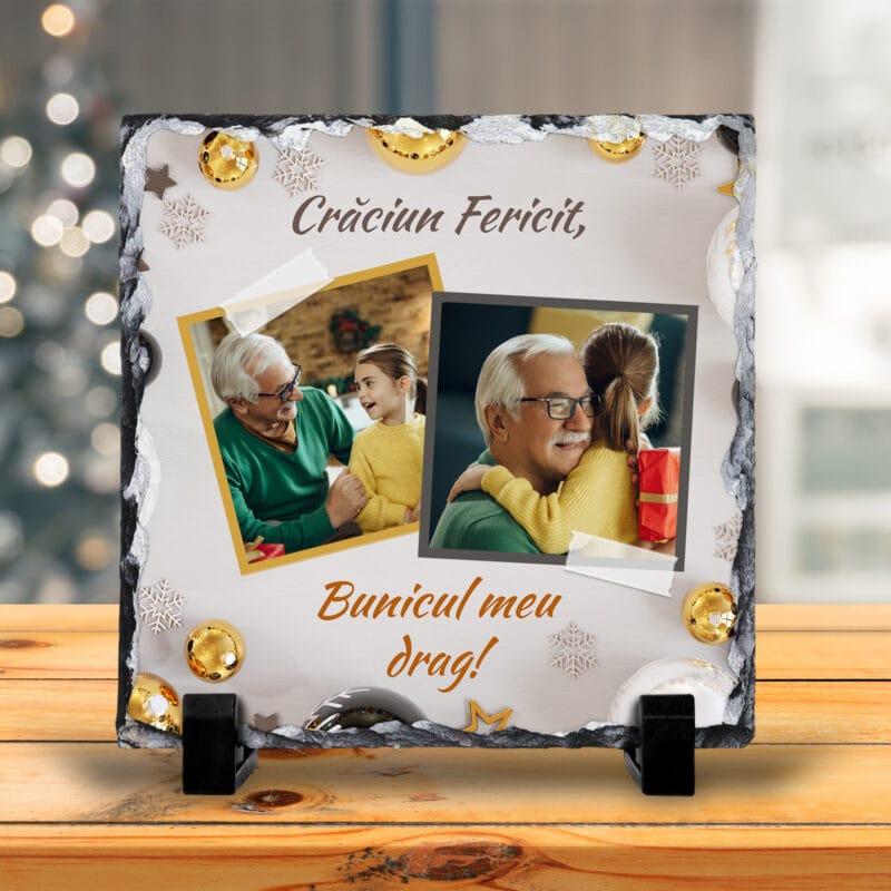 Ardezie Cadou pentru Bunici de Craciun (copiază)