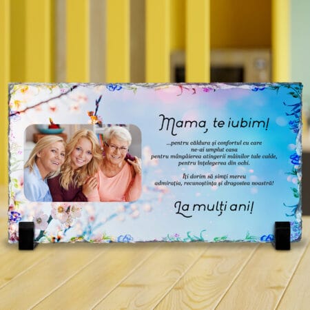 Ardezie Personalizata MAMA TE IUBIM