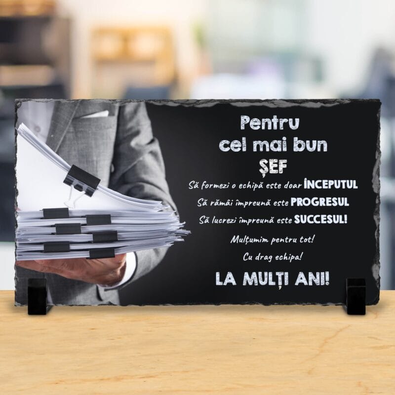 ardezie panoramică cadou pentru Șef