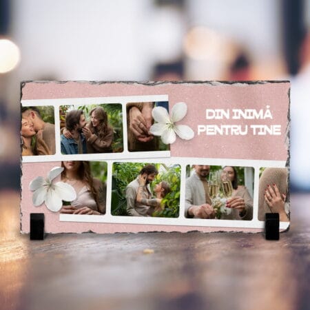 ardezie personalizată din inimă pentru tine