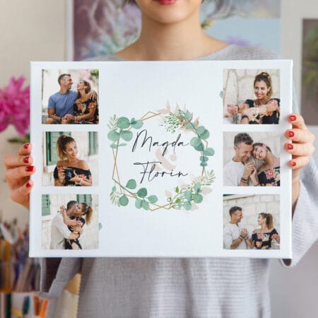 tablou canvas personalizat colaj cuplu