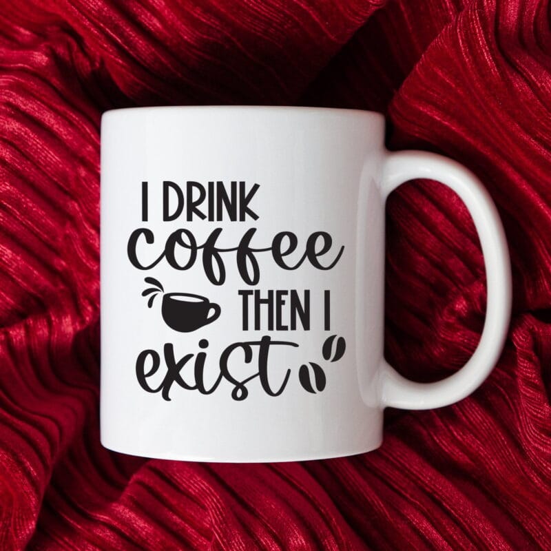 cană i drink coffee