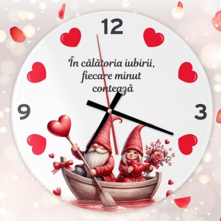 ceas personalizat fiecare minut contează