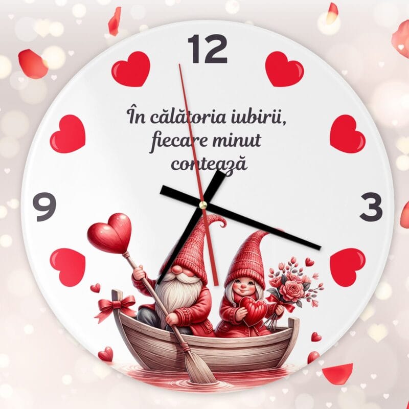 ceas personalizat fiecare minut contează