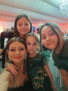 ardezie rotundă personalizată mamă te iubesc!