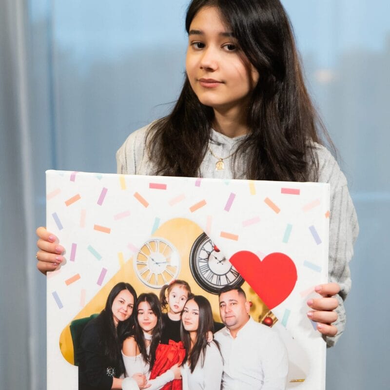 tablou canvas personalizat pentru casă nouă