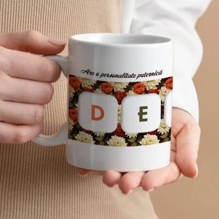 cană personalizată pentru delia