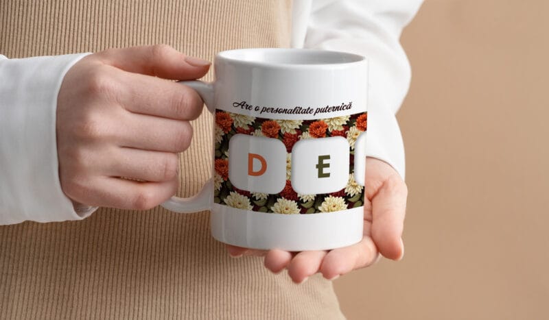 cană personalizată pentru delia