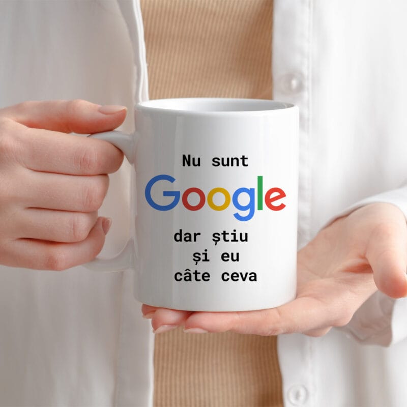 cană personalizată nu sunt google