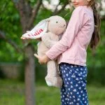 iepuraș de pluș personalizat cu nume