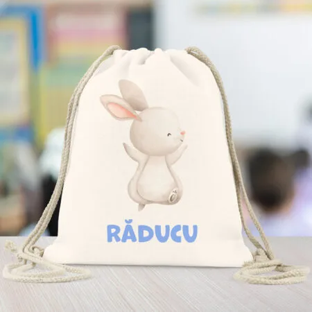 rucsac personalizat pentru copii de paște