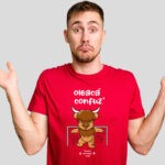 tricou personalizat oleacă confuz