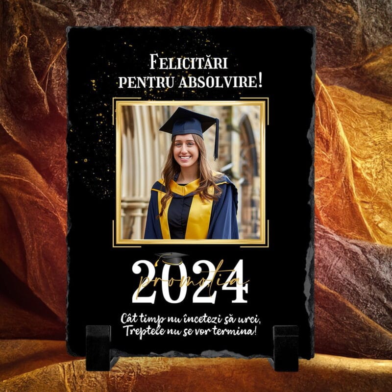 set personalizat cu fotografii pentru absolvirea facultății