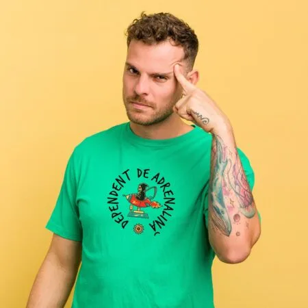 tricou personalizat dependent de adrenalină