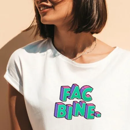 tricou personalizat fac bine