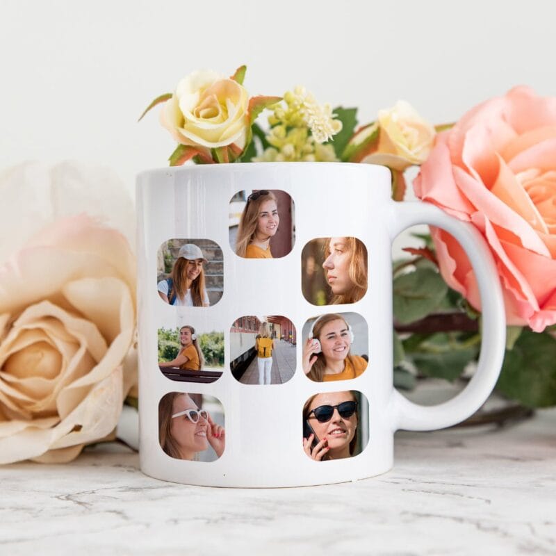 cană personalizată cu inițială și nume